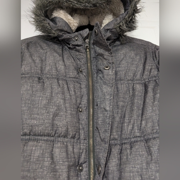 Old Navy winter coat, youth boys size M 10/12 Sherpa lined - Picture 3 of 5